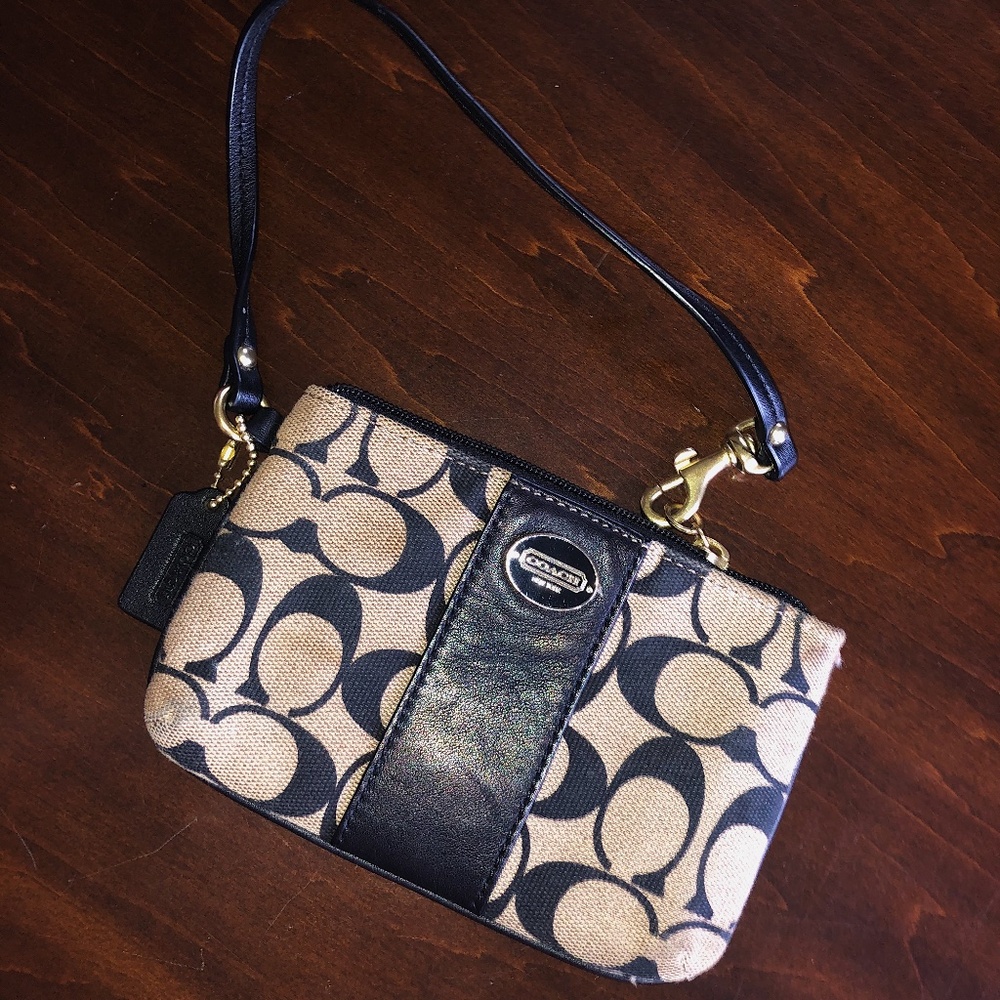 COACH wristlet
